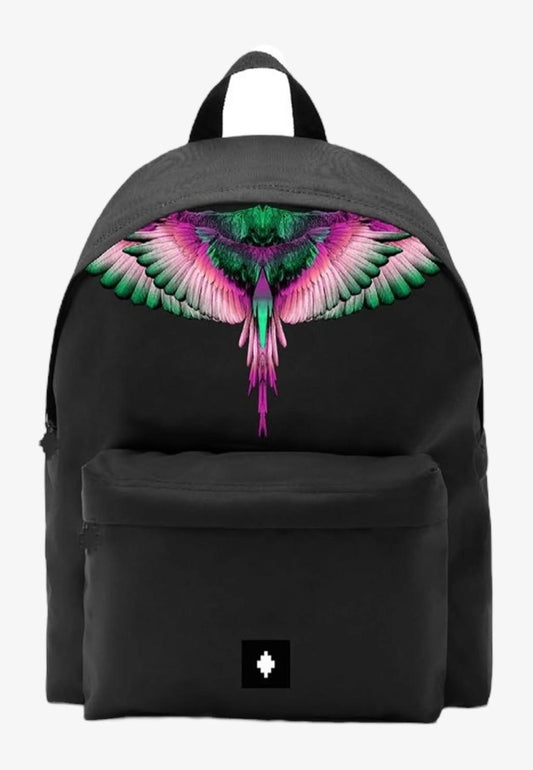 Zaino Marcelo Burlon in nylon wings colorfull