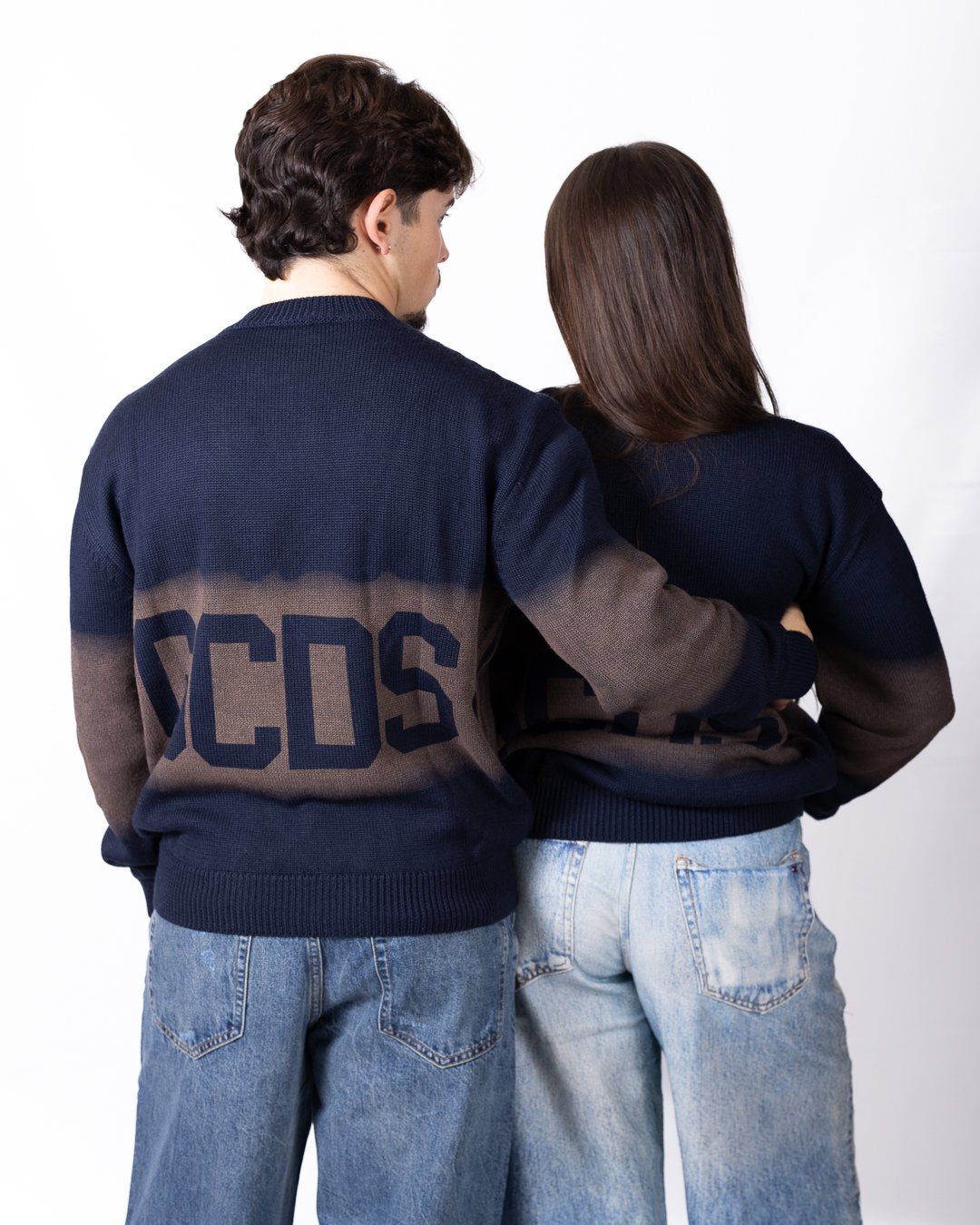 Maglia GCDS in lana con stampa e logo