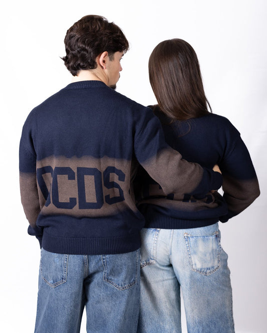Maglia GCDS in lana con stampa e logo