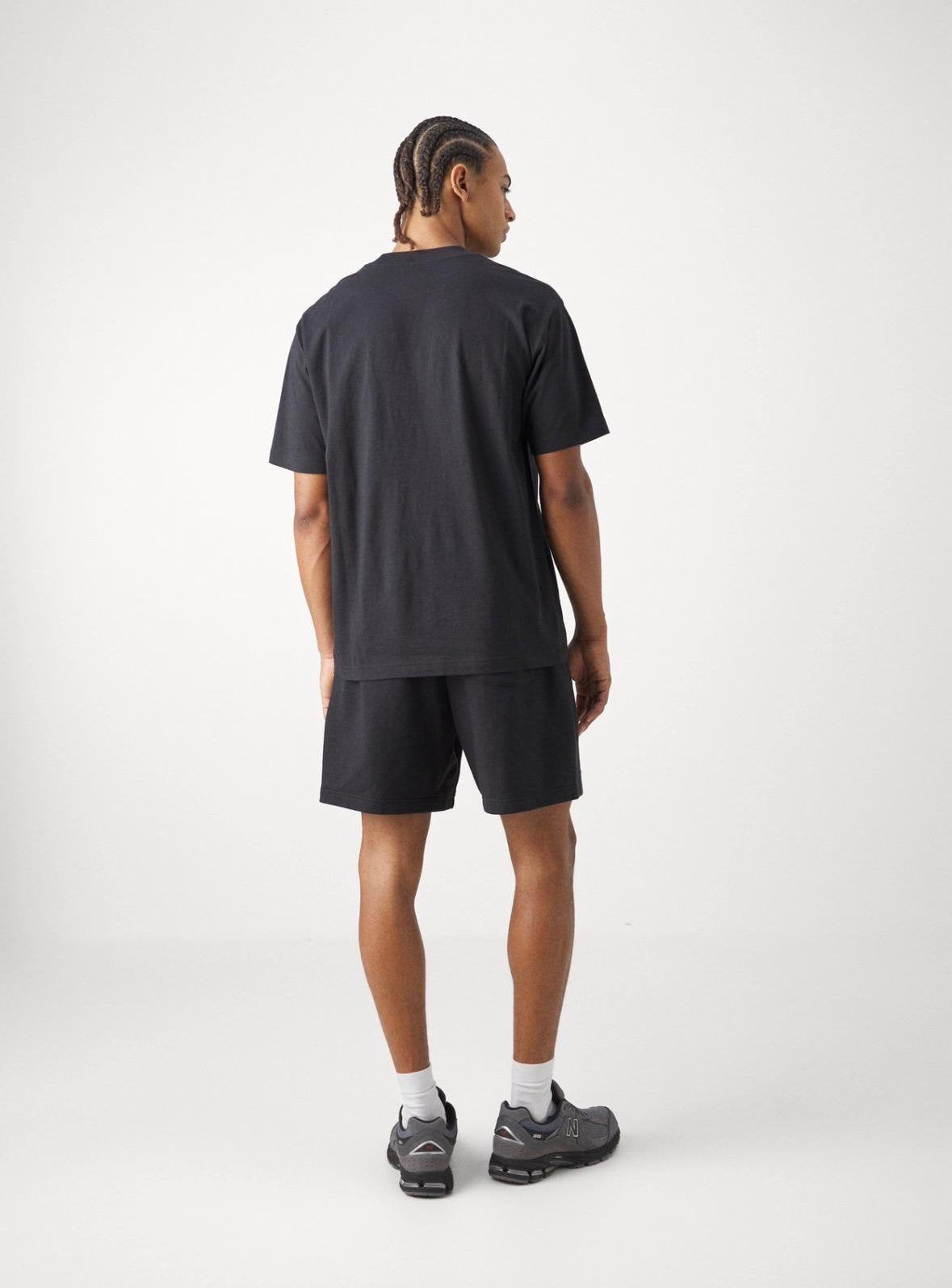 T-shirt New Balance girocollo con logo ricamato