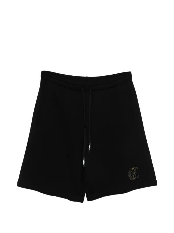Bermuda Just Cavalli con logo ricamato uomo
