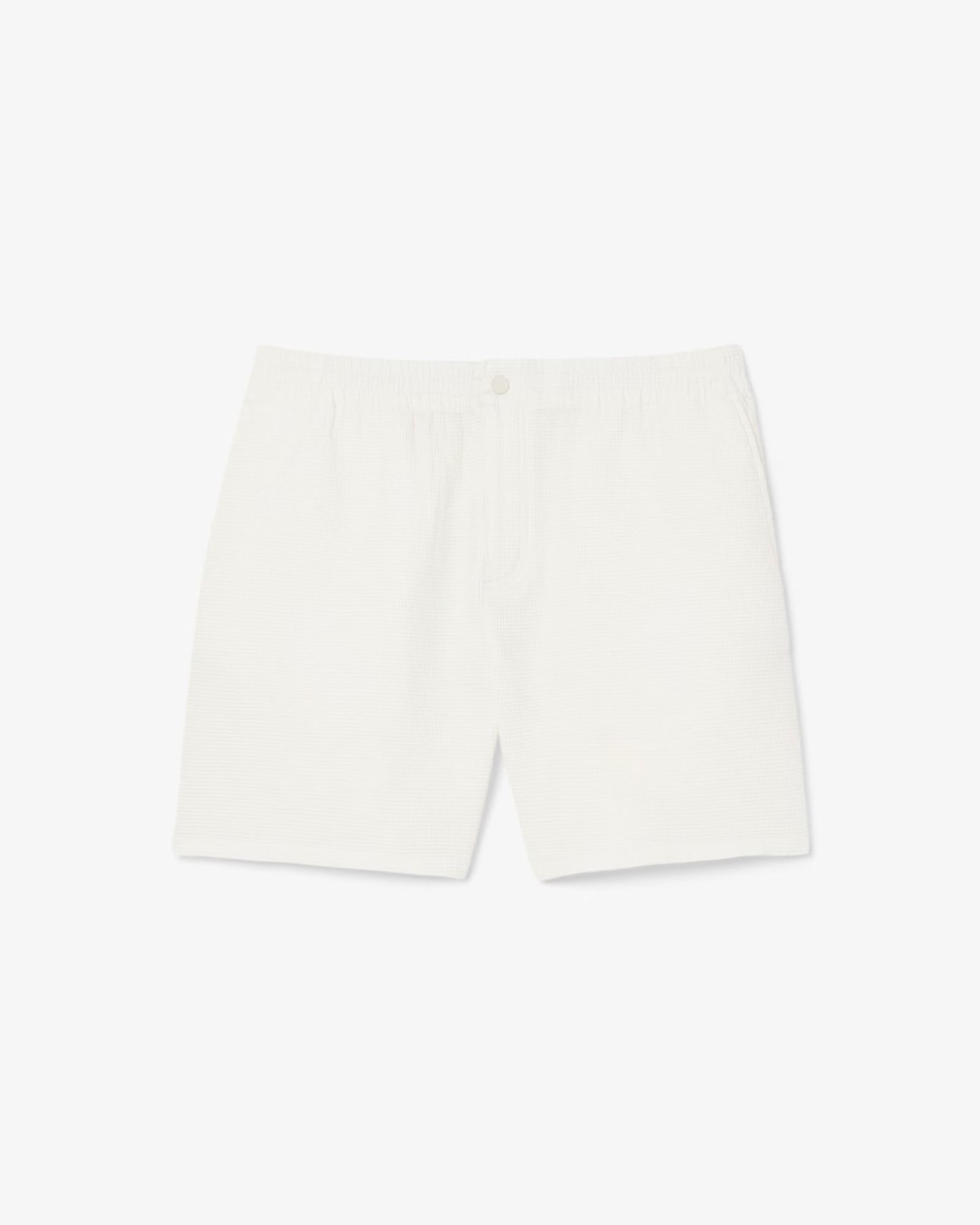Shorts Lacoste testurizzato a nido d'ape con logo