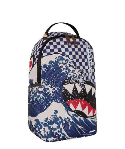 Zaino Sprayground bianco Ichimatsu-Moyo Camokawa Shark  backpack