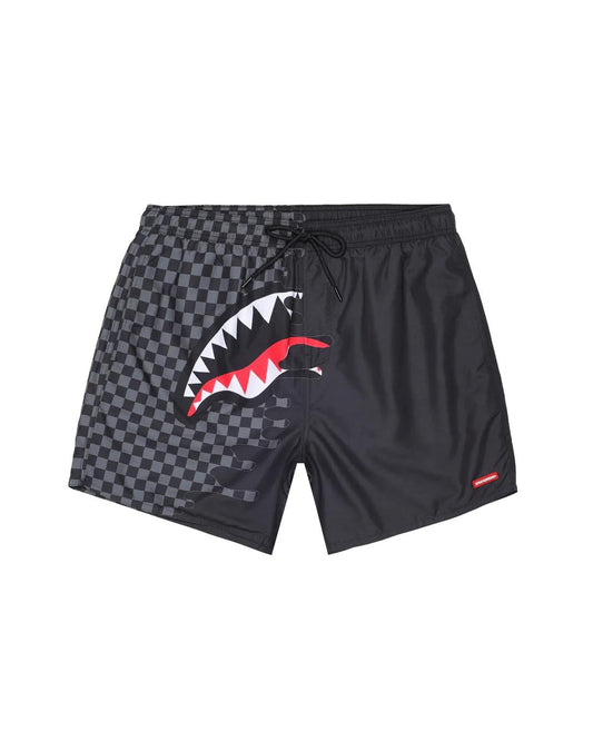 Boxer mare Sprayground fantasia con logo unfinished shark