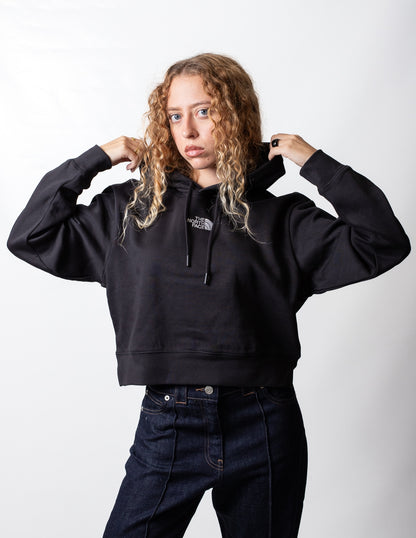 Felpa The North Face cropped over con cappuccio donna
