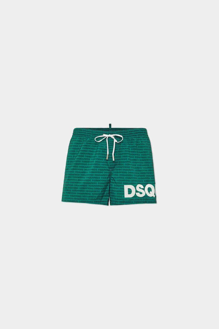 Boxer mare Dsquared2 con logo jacquard uomo