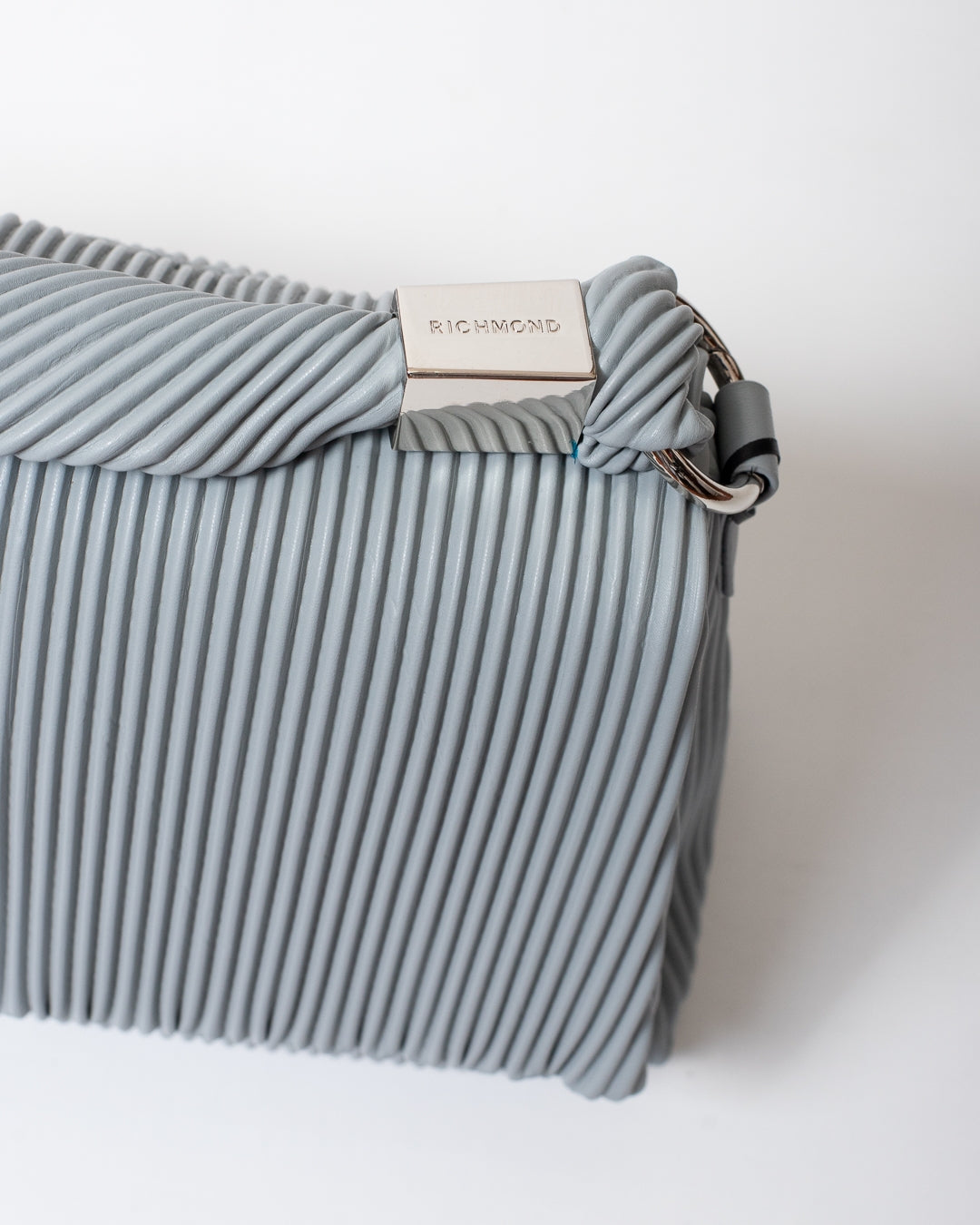 Borsa John Richmond in pliss&egrave; con manico e tracolla donna