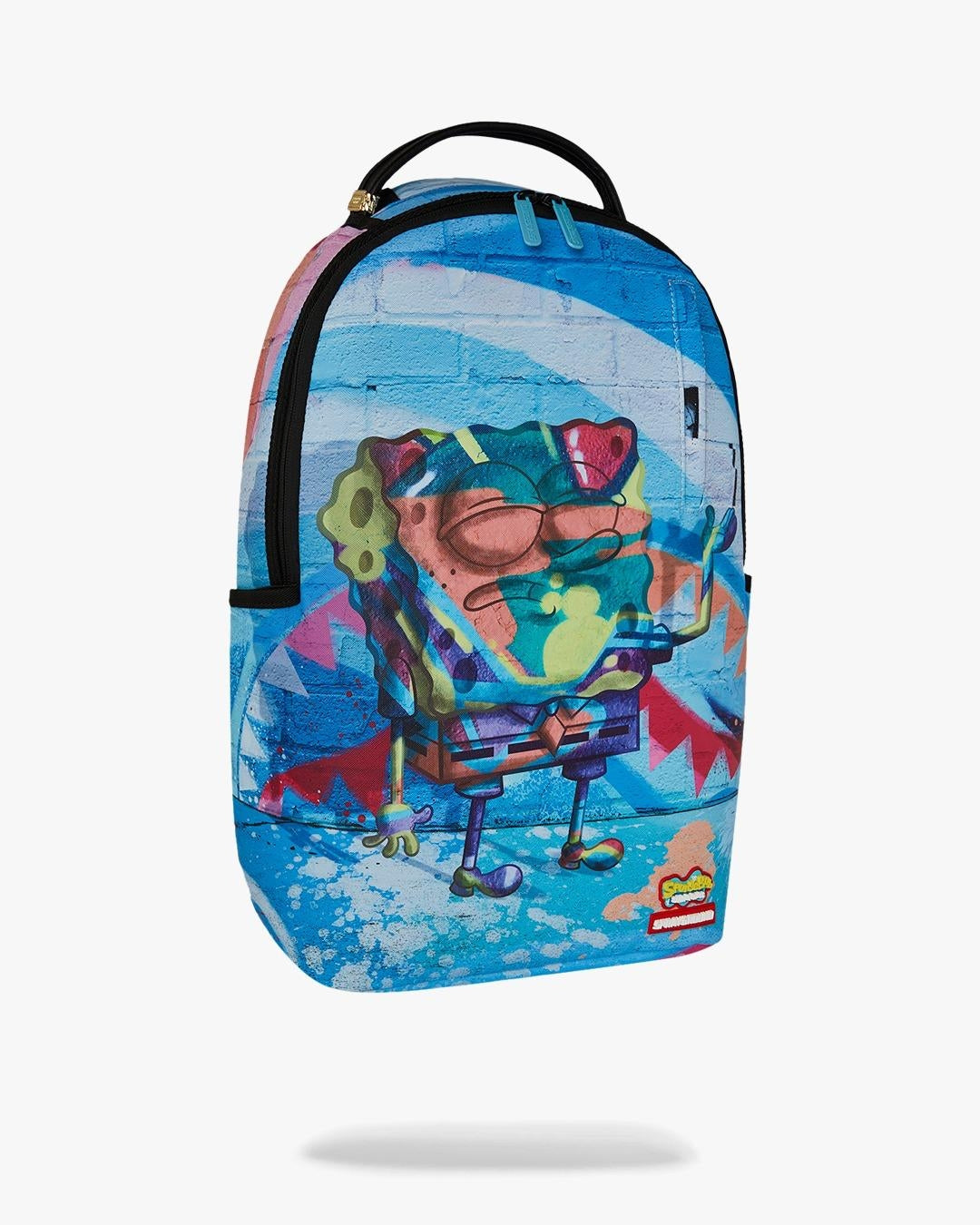 Zaino Sprayground celeste "PAINTED SPONGEBOB BACKPACK" dlxsv backpack