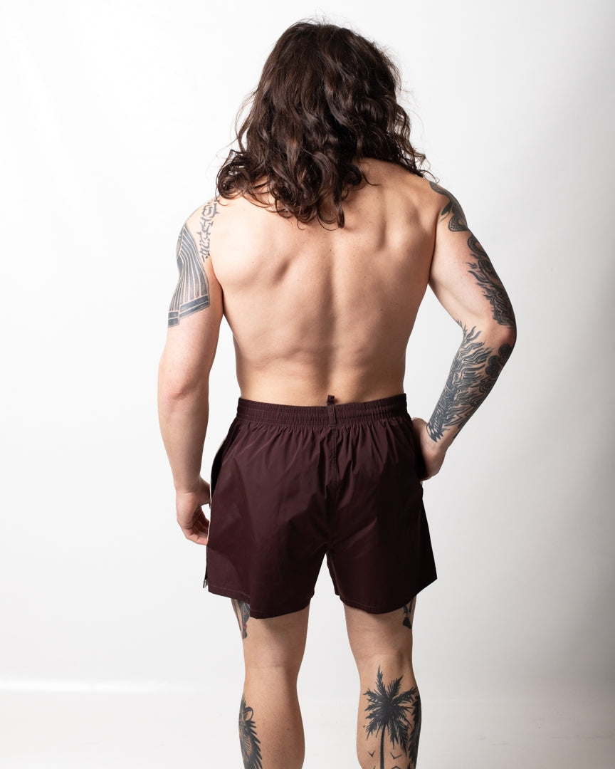 Boxer mare Dsquared2 con bande e ricamo uomo