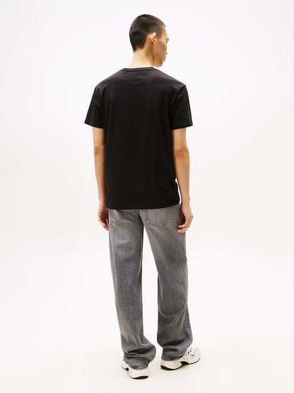 T-Shirt Tommy Jeans con stampa logata uomo