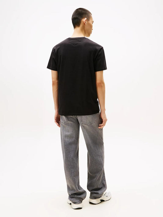 T-Shirt Tommy Jeans con stampa logata uomo