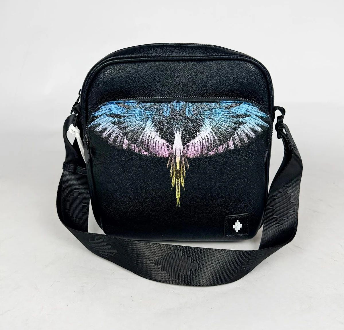 Tracolla Marcelo Burlon in ecopelle "Icon Wings"
