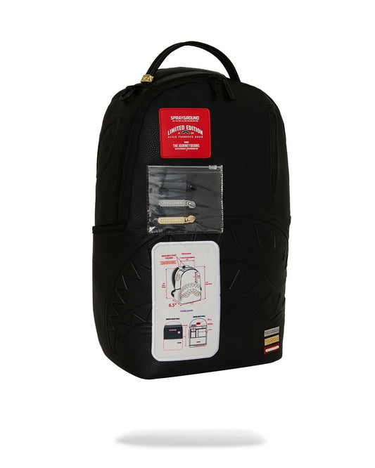 Zaino Sprayground nero SAMPLE ROOM SHARK BACKPACK