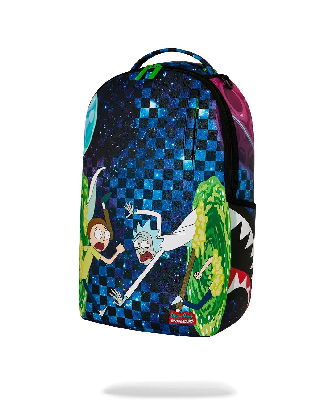 Zaino Sprayground blu RICK AND MORTY PORTAL JUMPING BACKPACK 