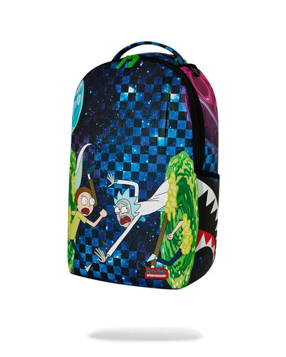 Zaino Sprayground blu RICK AND MORTY PORTAL JUMPING BACKPACK 