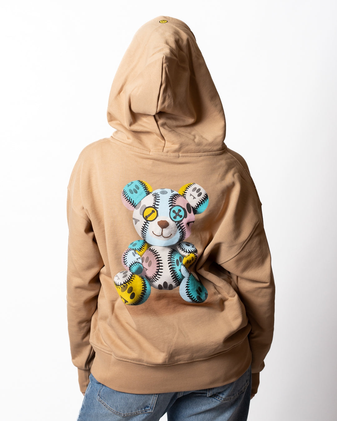 Felpa Barrow "Teddy Baseball" con cappuccio