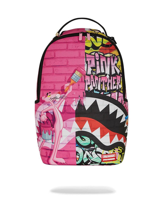 Zaino Sprayground multicolor Pink Panther painting over graffiti dlxsv backpack