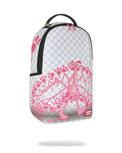 Zaino Sprayground bianco PINK PANTHER PAWPRINTS BACKPACK