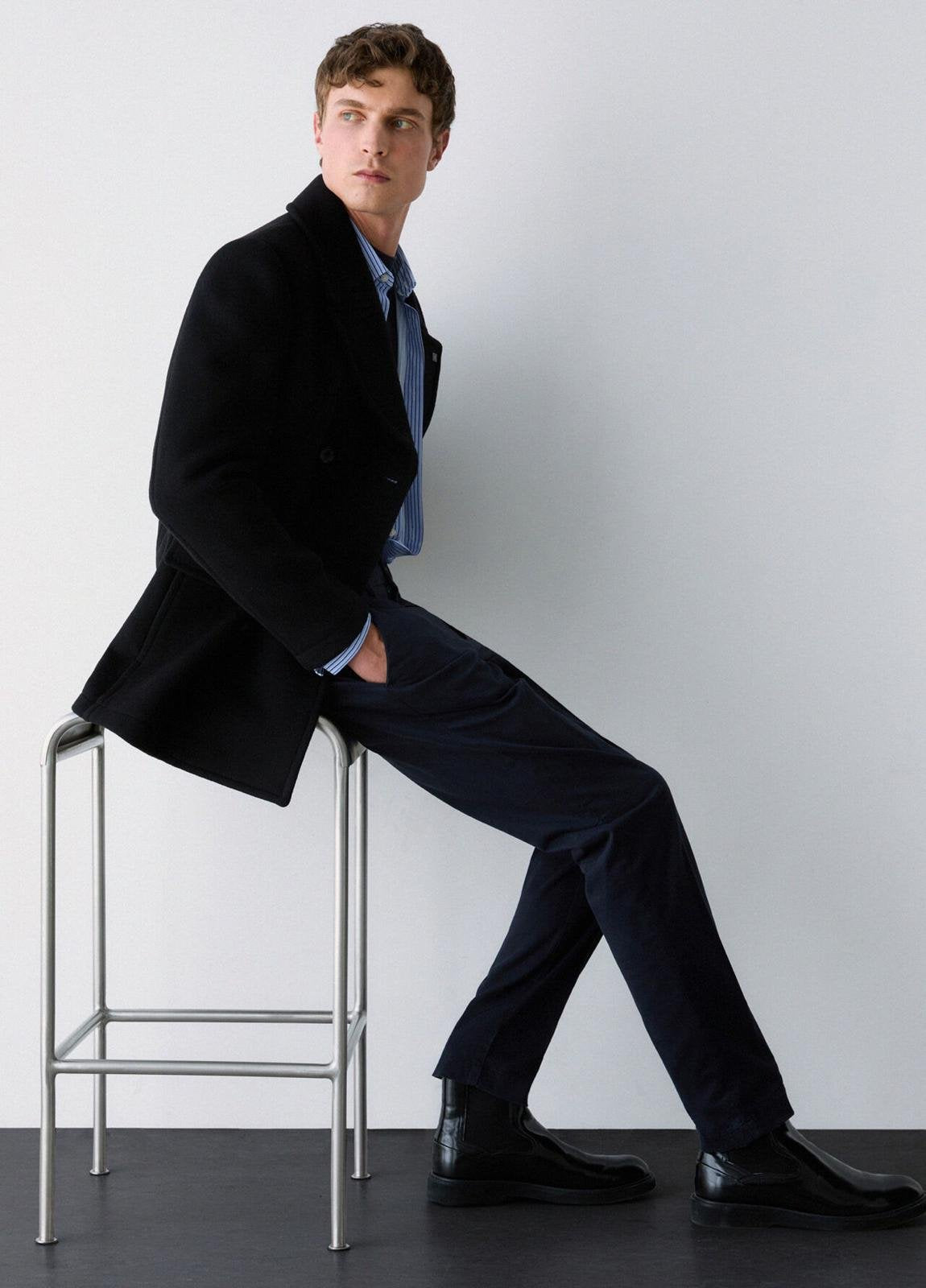 Pantalone Liu Jo "Chino" con logo metallico