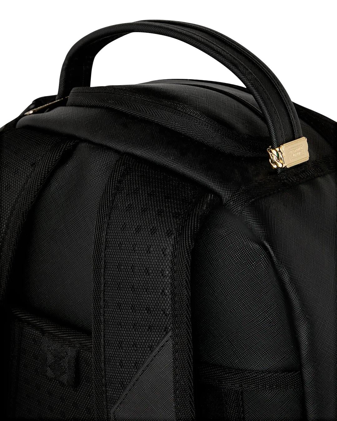 Zaino Sprayground nero "Missing bag flyer on bag backpack"