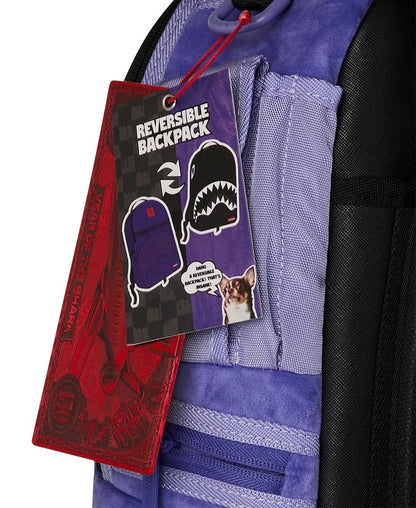 Zaino Sprayground nero e viola reversibile NEW REVERSIBLE BACKPACK V2ILE