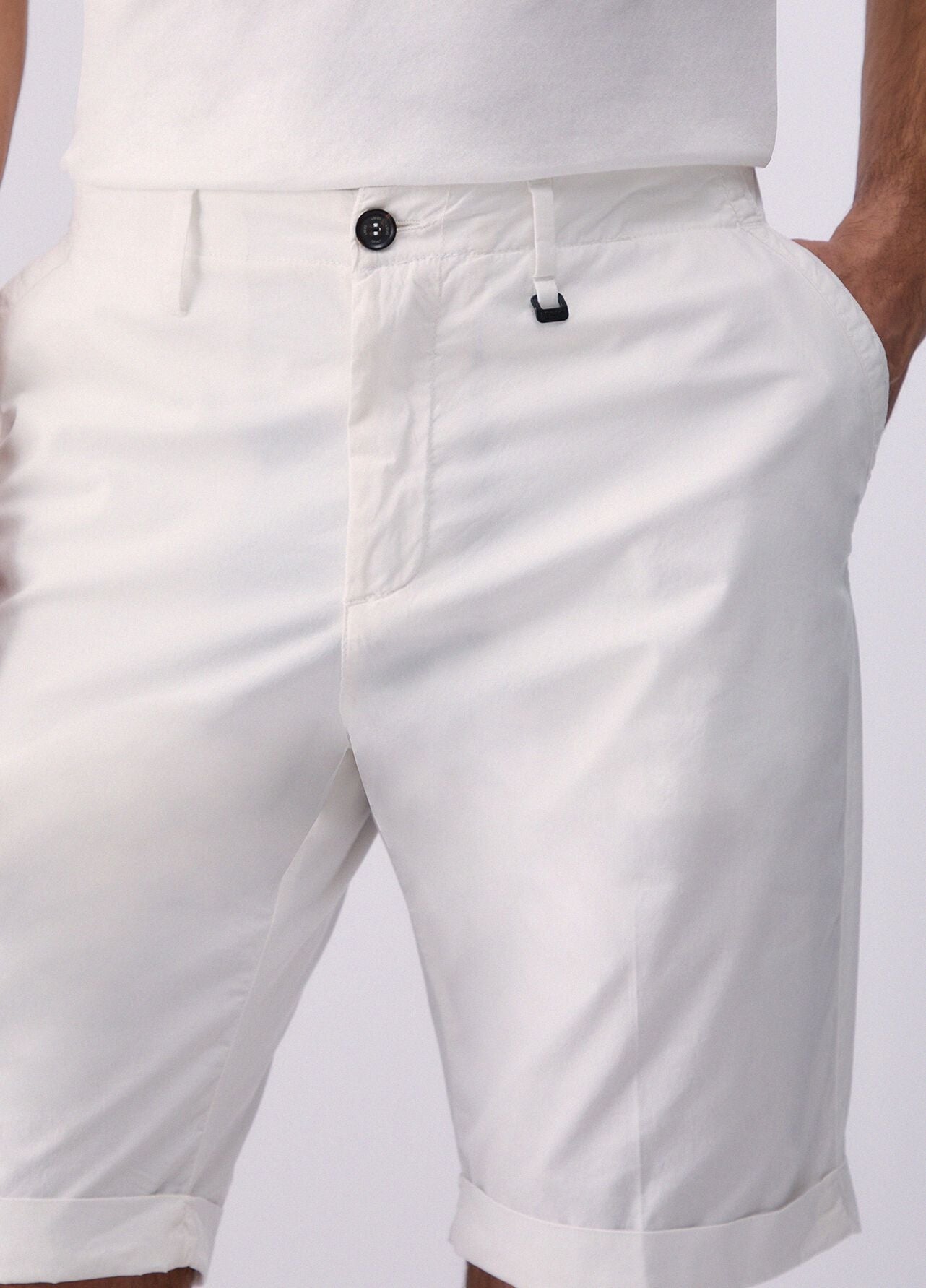 Bermuda Liu Jo chino in cotone uomo