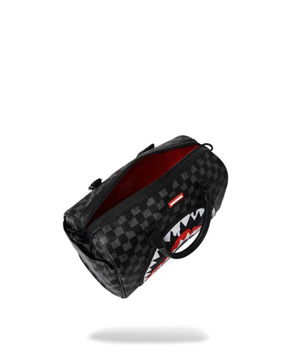 Borsa Sprayground nero Dripping sharks in paris mini duffle