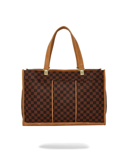 Borsa Sprayground marrone Hennyville tortuga  tote