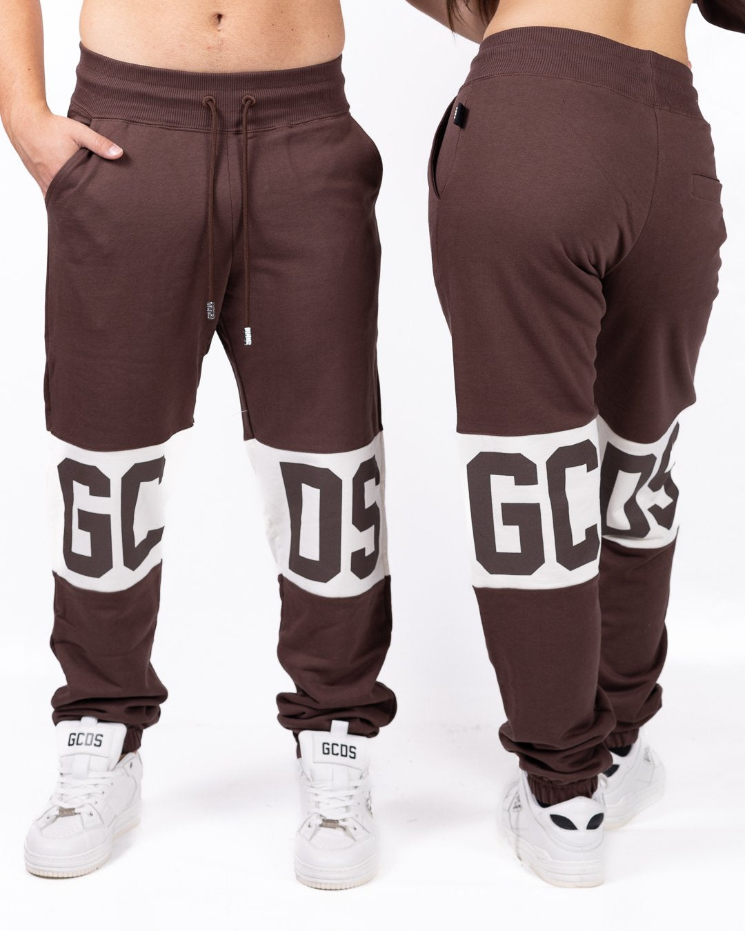 Pantalone GCDS "Band Logo" in felpa