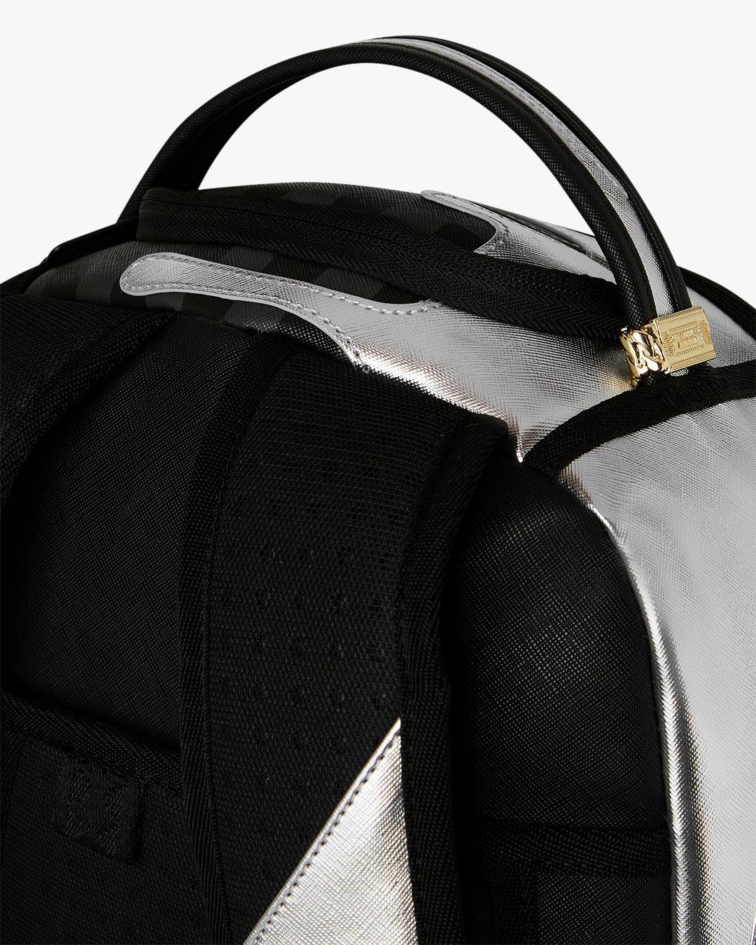 Zaino Sprayground nero SILVER SIDE DRIP BLACK CHECK DLXSV BACKPACK