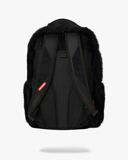 Zaino Sprayground nero "FUR CRAY BLACK BACKPACK"