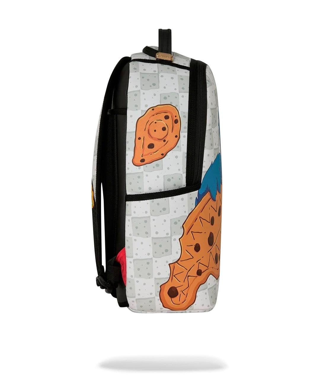 Zaino Sprayground bianco SESAME STREET COOKIE MONSTER SHARK BACKPACK