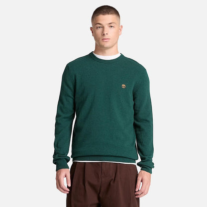 Maglia Timberland in lana con logo ricamato