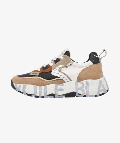Scarpe Voile Blanche con dettagli in pelle e suede