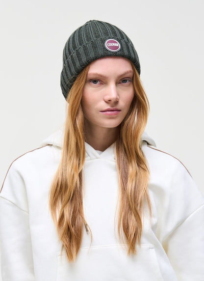 Cappello Colmar in misto lana con costine
