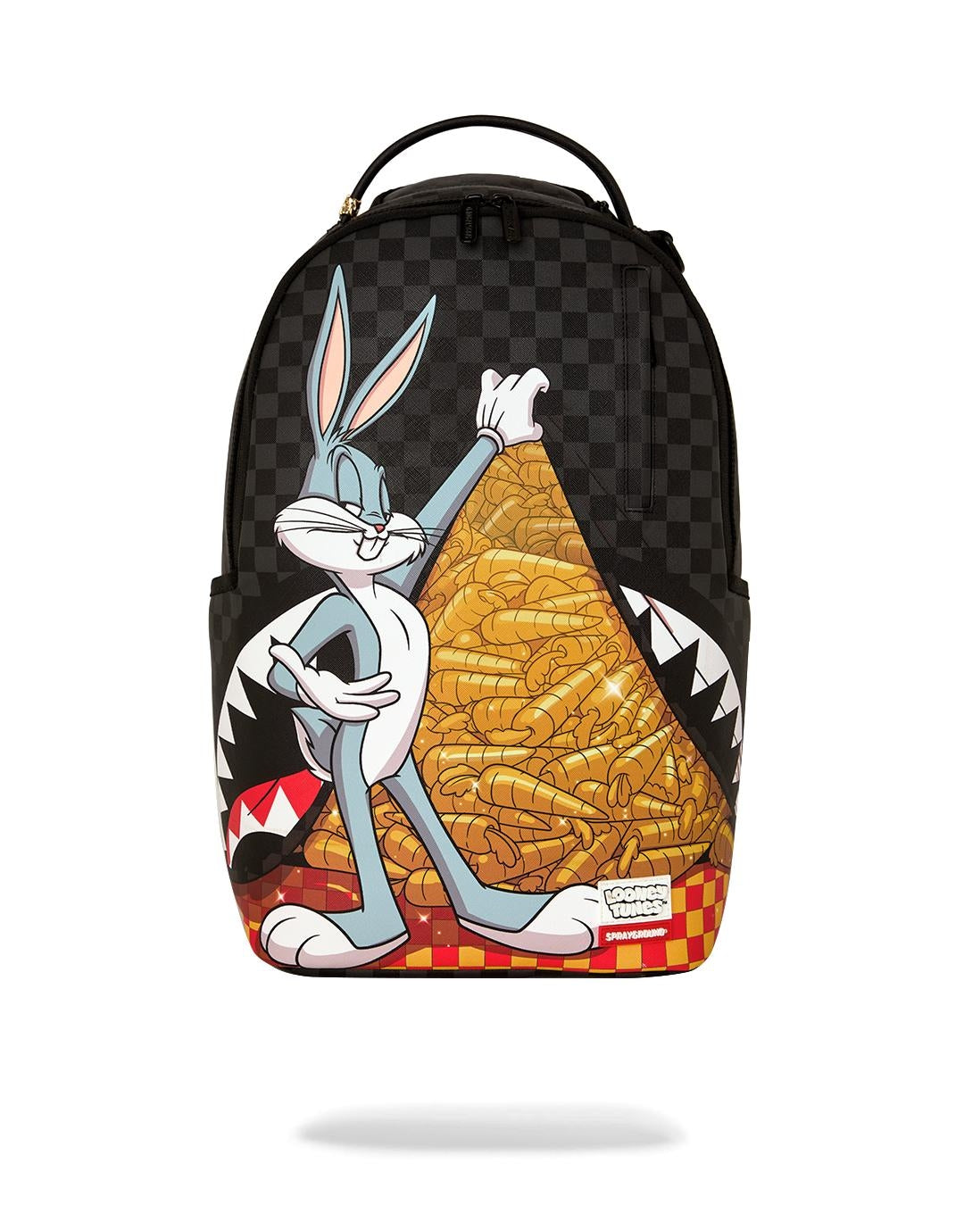 Zaino Sprayground nero LOONEY CARROT STASH BACKPACK 