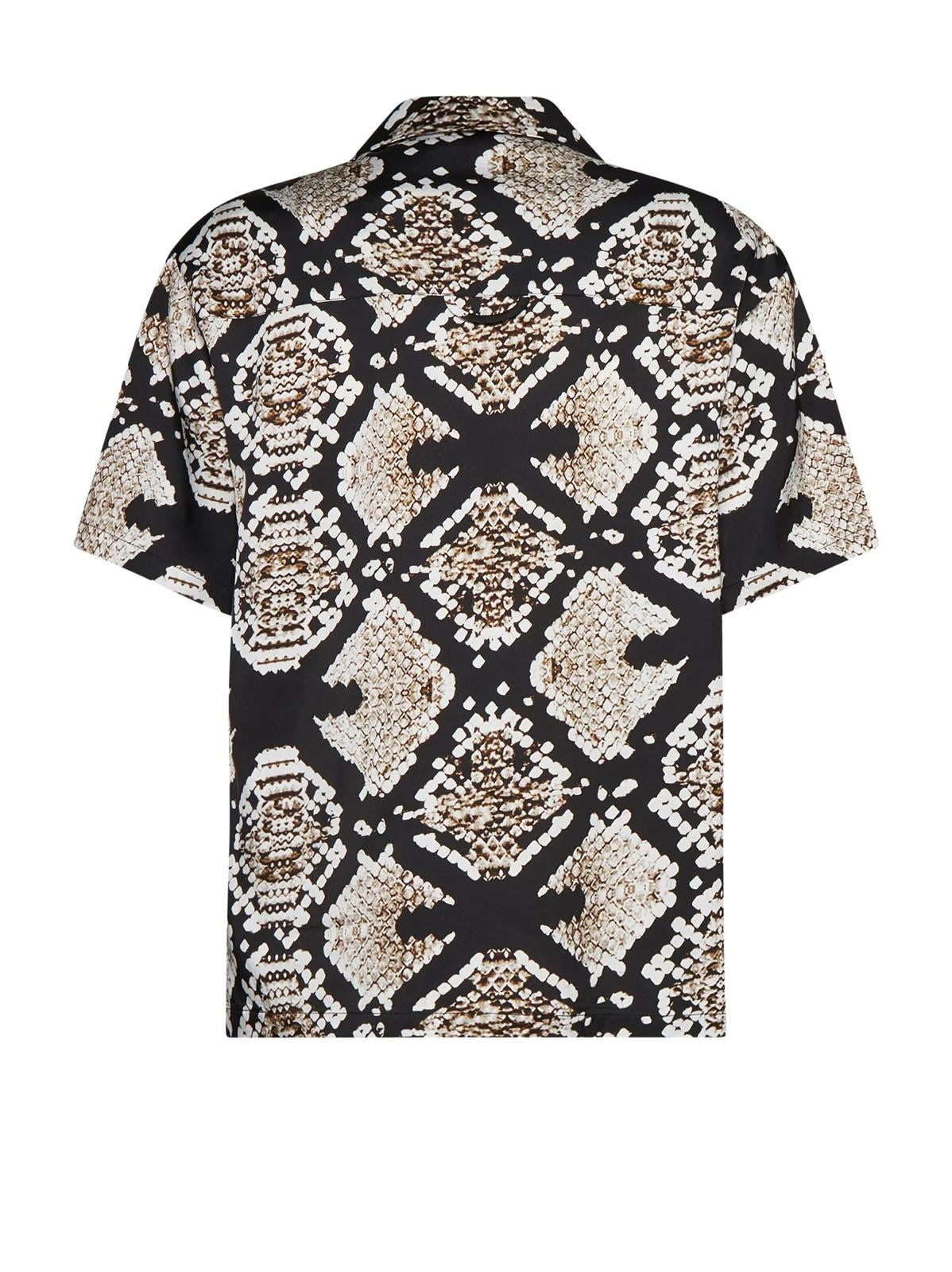 Camicia Richmond X "Snake Skin" uomo