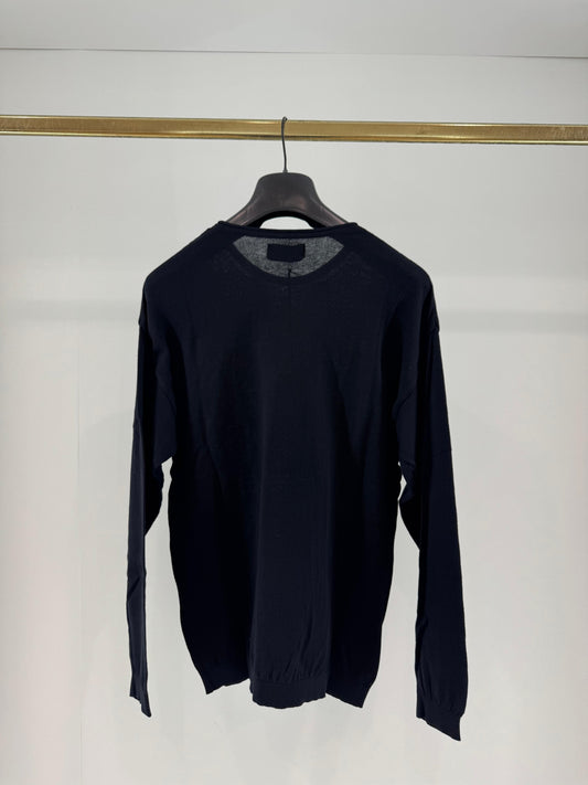 Maglia Gaelle girocollo con logo basic ricamato uomo