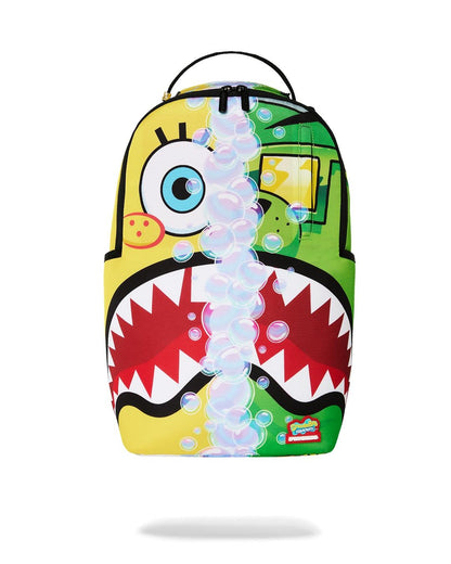 Zaino Sprayground giallo SPONGEBOB AND MONEYBEAR BACKPACK 