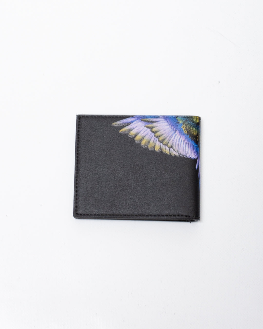 Portafoglio Marcelo Burlon in ecopelle con logo wings