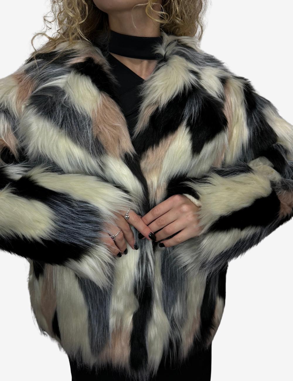 Pelliccia ecologica Silvian Heach "Fantasy Unique" donna