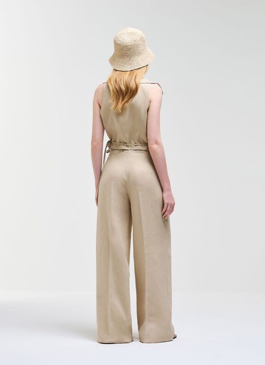 Pantalone Colmar "Unique" in lino donna