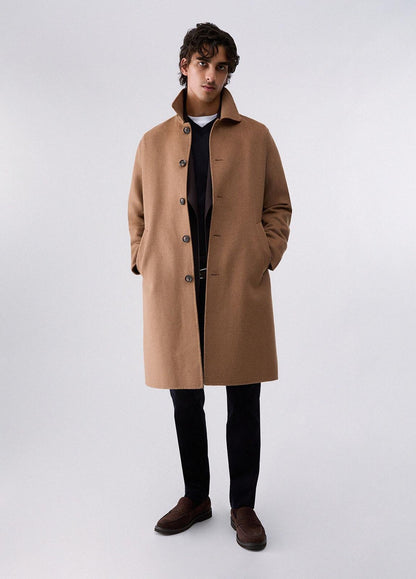 Cappotto Liu Jo monopetto in misto lana