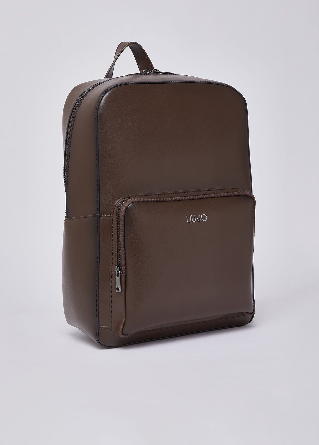 Zaino Liu Jo in pelle con logo in metallo