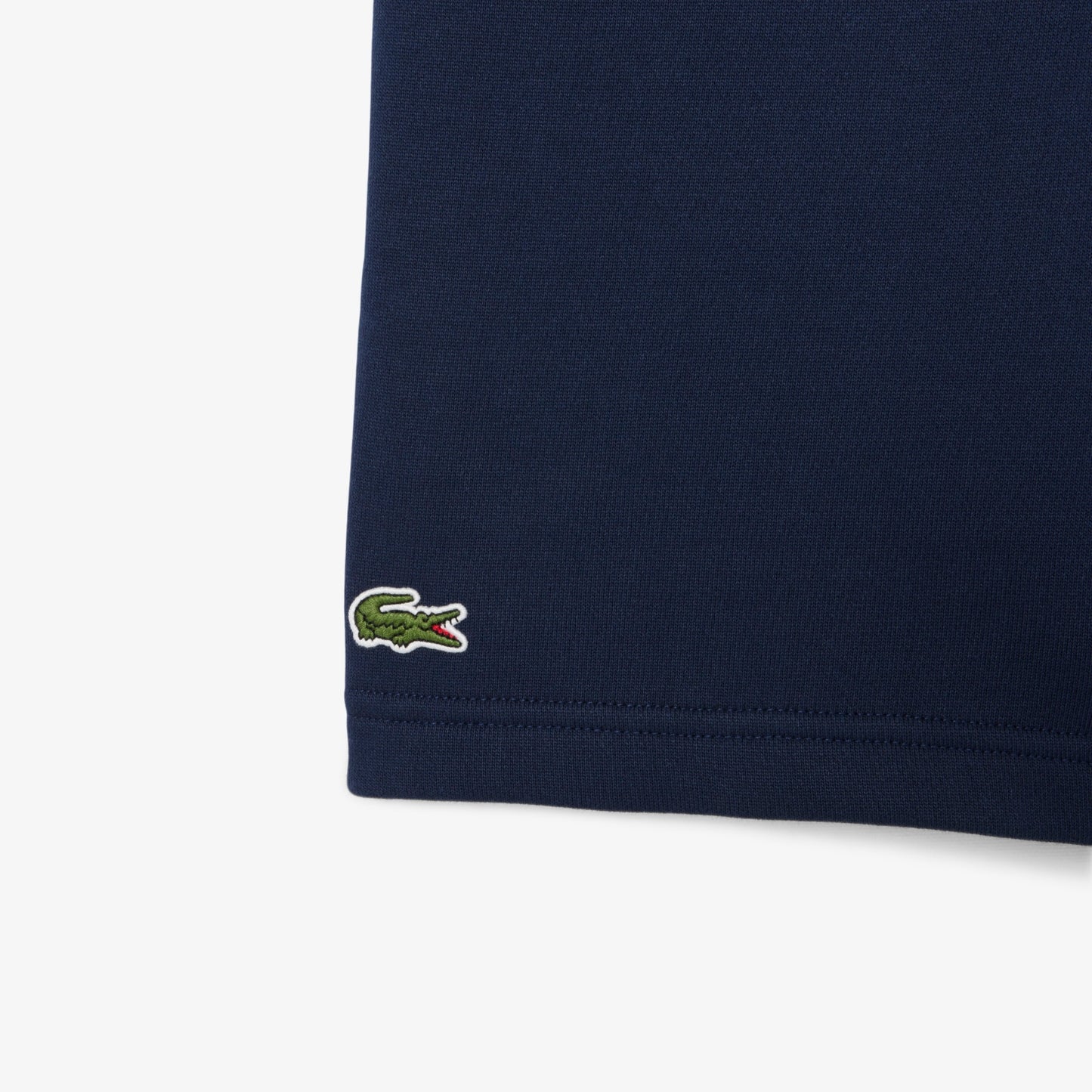 Bermuda Lacoste in felpa con logo tonal uomo