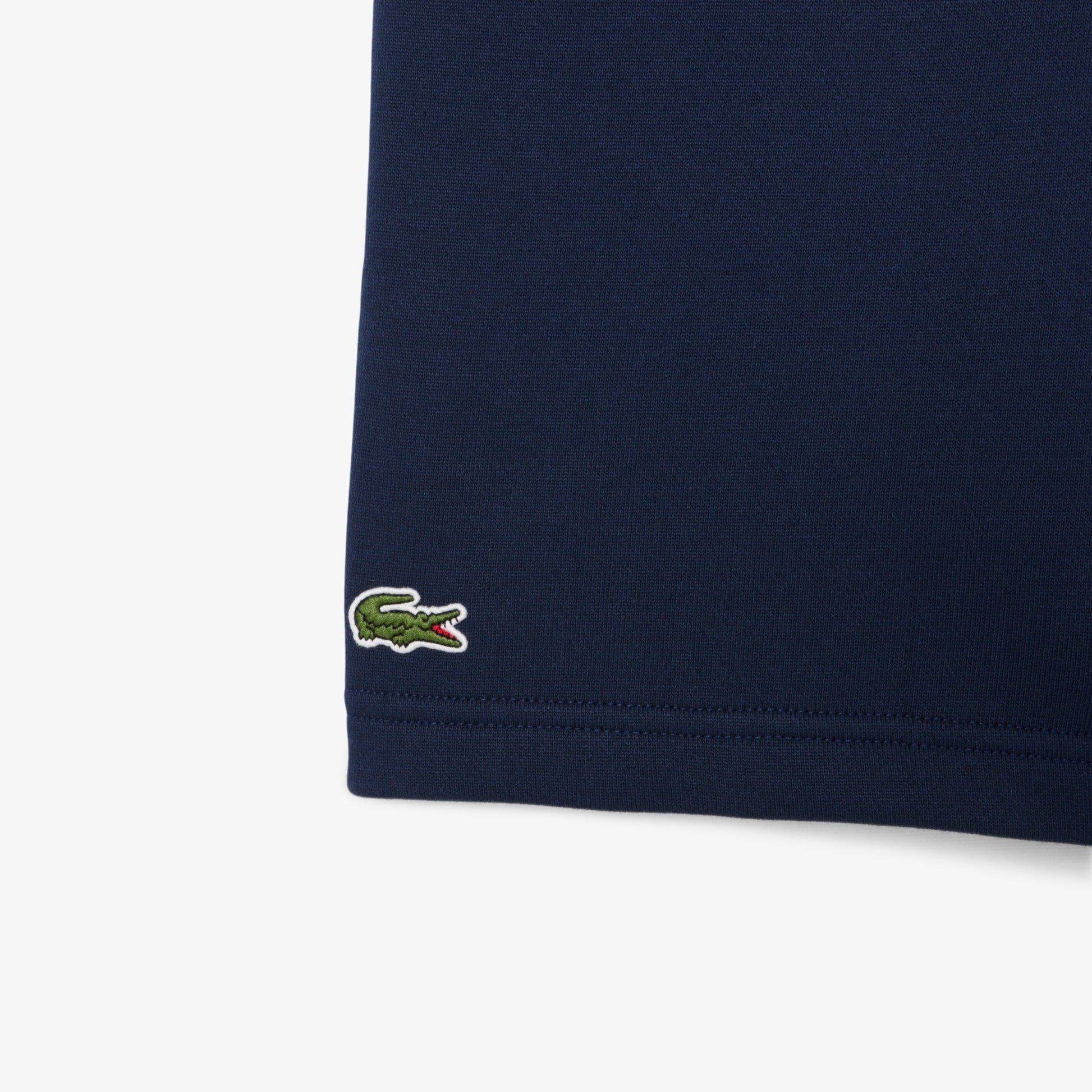 Bermuda Lacoste in felpa con logo tonal uomo