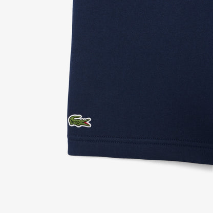 Bermuda Lacoste in felpa con logo tonal uomo