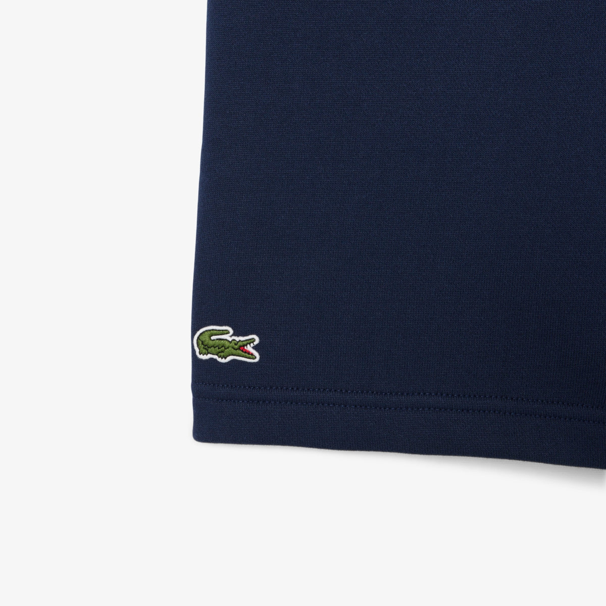 Bermuda Lacoste in felpa con logo tonal uomo