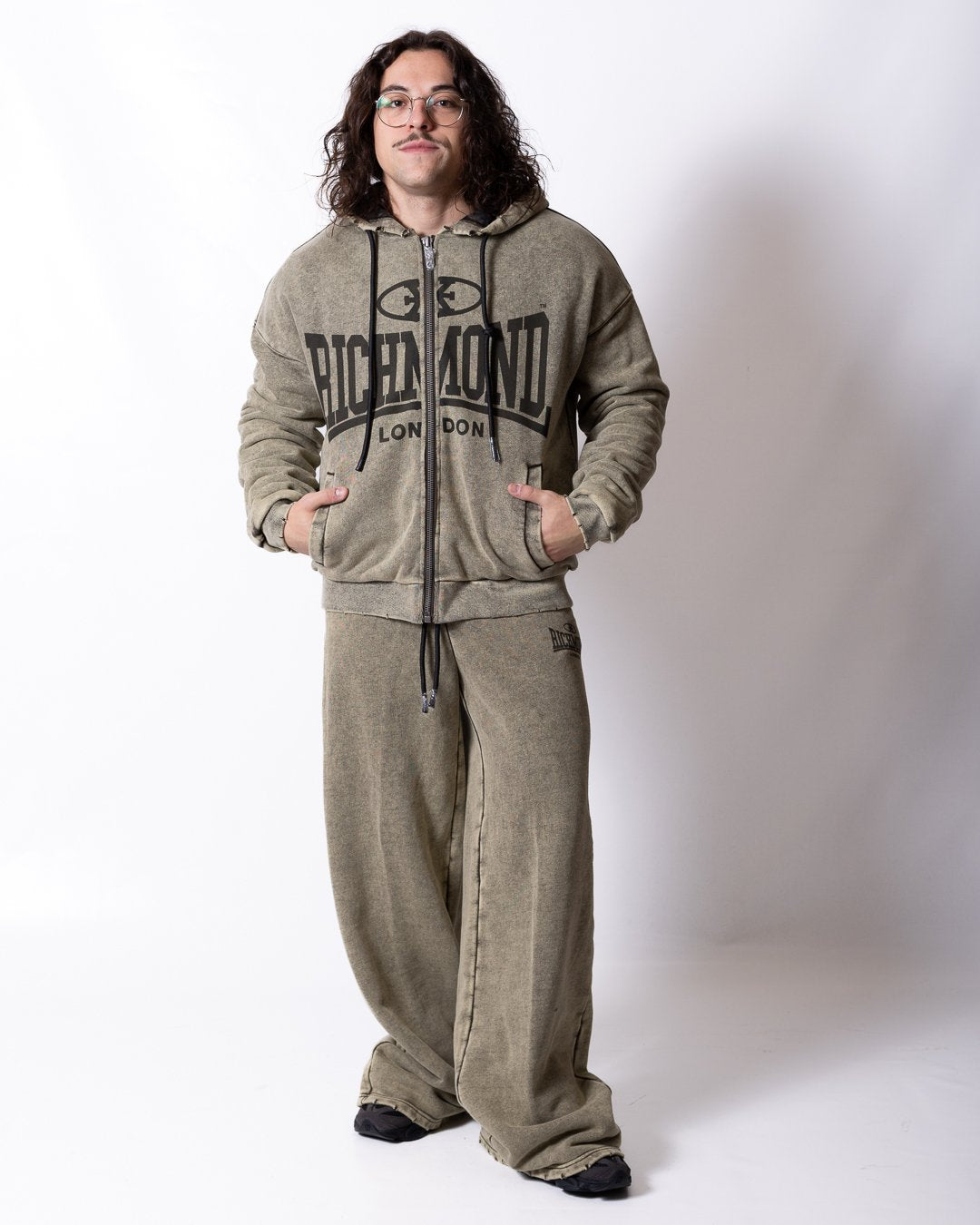 Pantalone Richmond X con logo stampato