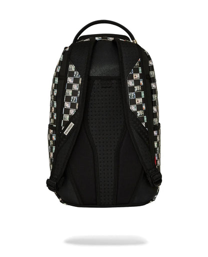 Zaino Sprayground bianco Money check pattern dlx backpack